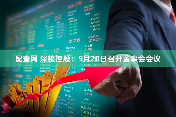 配查网 深粮控股：5月20日召开董事会会议