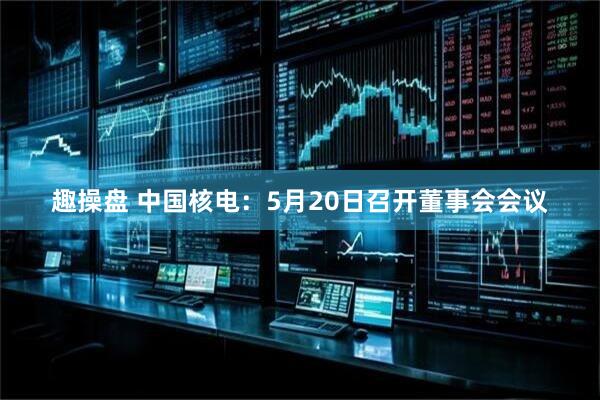 趣操盘 中国核电：5月20日召开董事会会议