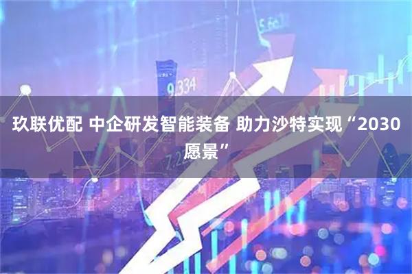 玖联优配 中企研发智能装备 助力沙特实现“2030愿景”