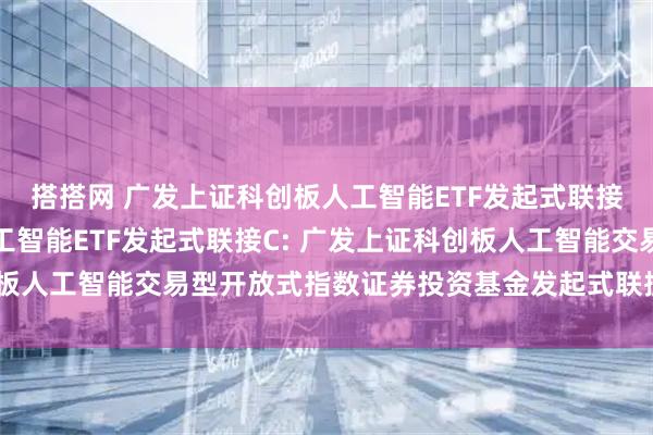 搭搭网 广发上证科创板人工智能ETF发起式联接A,广发上证科创板人工智能ETF发起式联接C: 广发上证科创板人工智能交易型开放式指数证券投资基金发起式联接基金基金合同