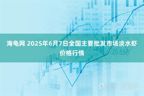 海龟网 2025年6月7日全国主要批发市场淡水虾价格行情
